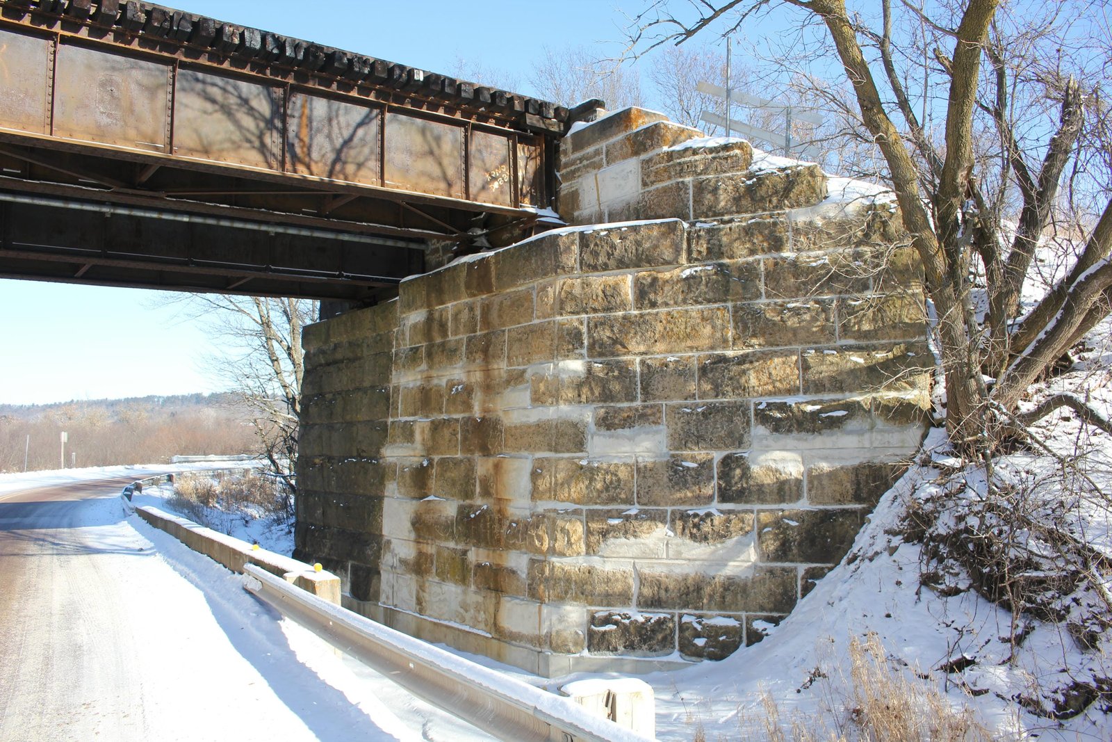 East abutment